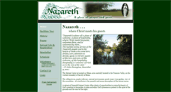 Desktop Screenshot of nazarethretreatcenter.org